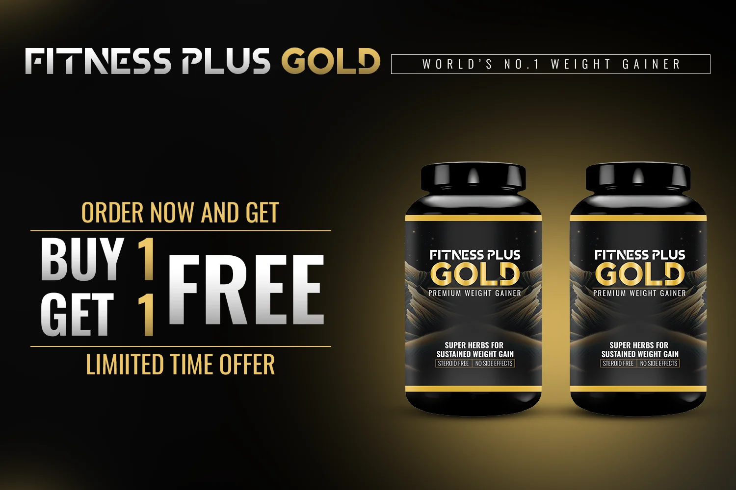 Fitness Plus Gold - Premium Weight Gainer - Image 4